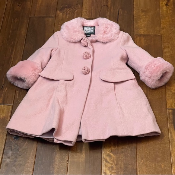 Rothschild Rose Pink Coat 3t 